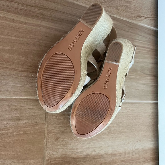 Nine West espadrilles wedges shoes - Picture 4 of 6